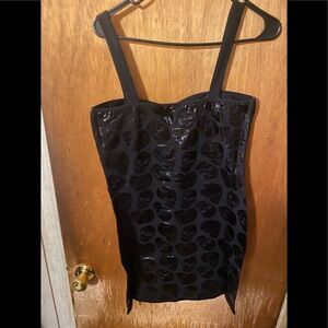 𝅺Iron  fist skullz club mini dress